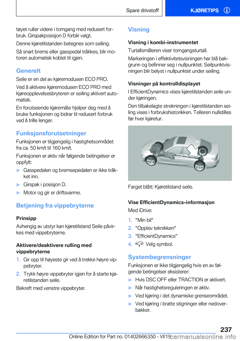 BMW 4 SERIES COUPE 2020  InstruksjonsbØker (in Norwegian) �t�