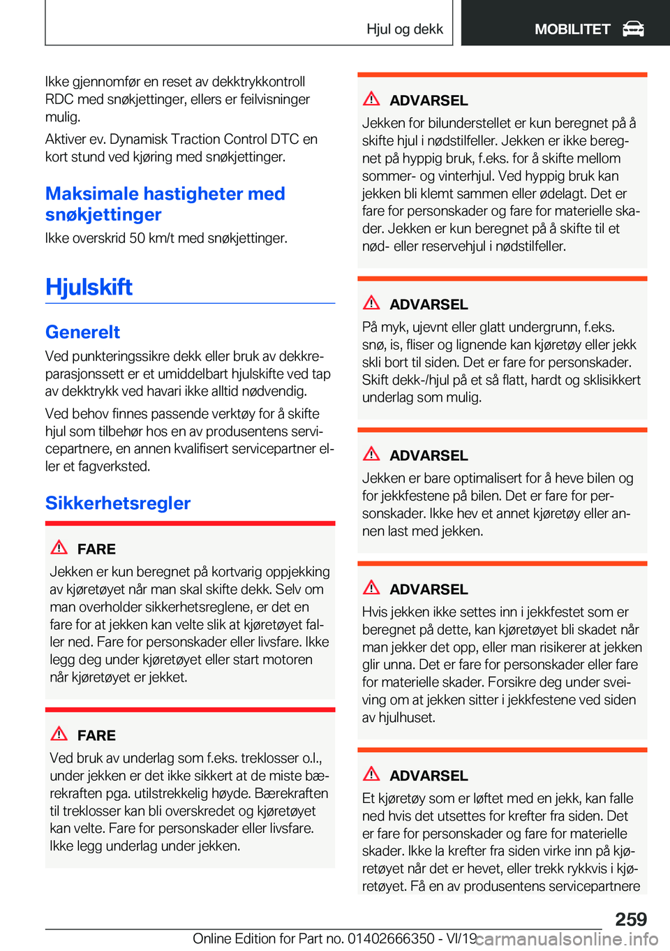 BMW 4 SERIES COUPE 2020  InstruksjonsbØker (in Norwegian) �I�k�k�e��g�j�e�n�n�o�m�f�