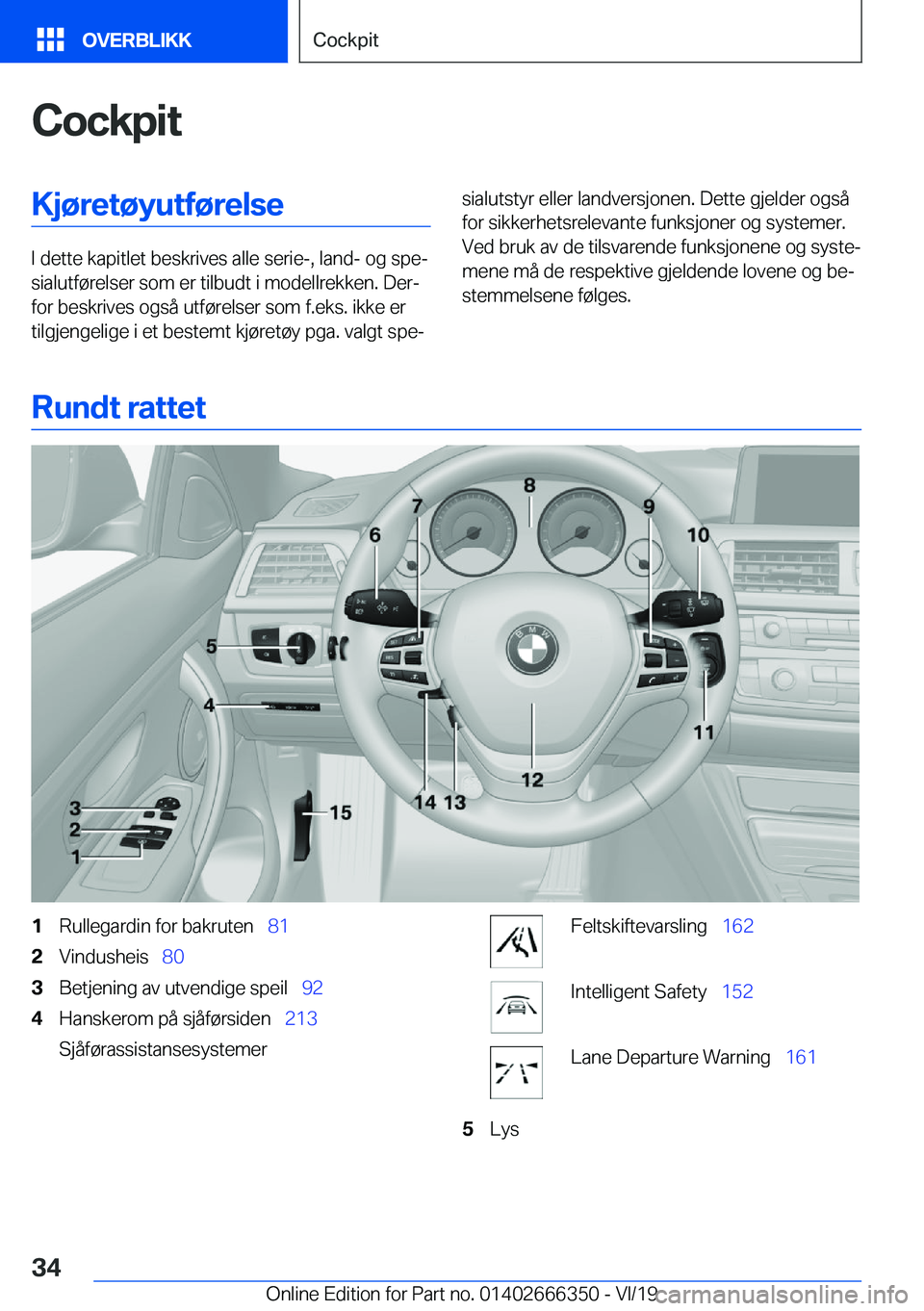BMW 4 SERIES COUPE 2020  InstruksjonsbØker (in Norwegian) �C�o�c�k�p�i�t�K�j�