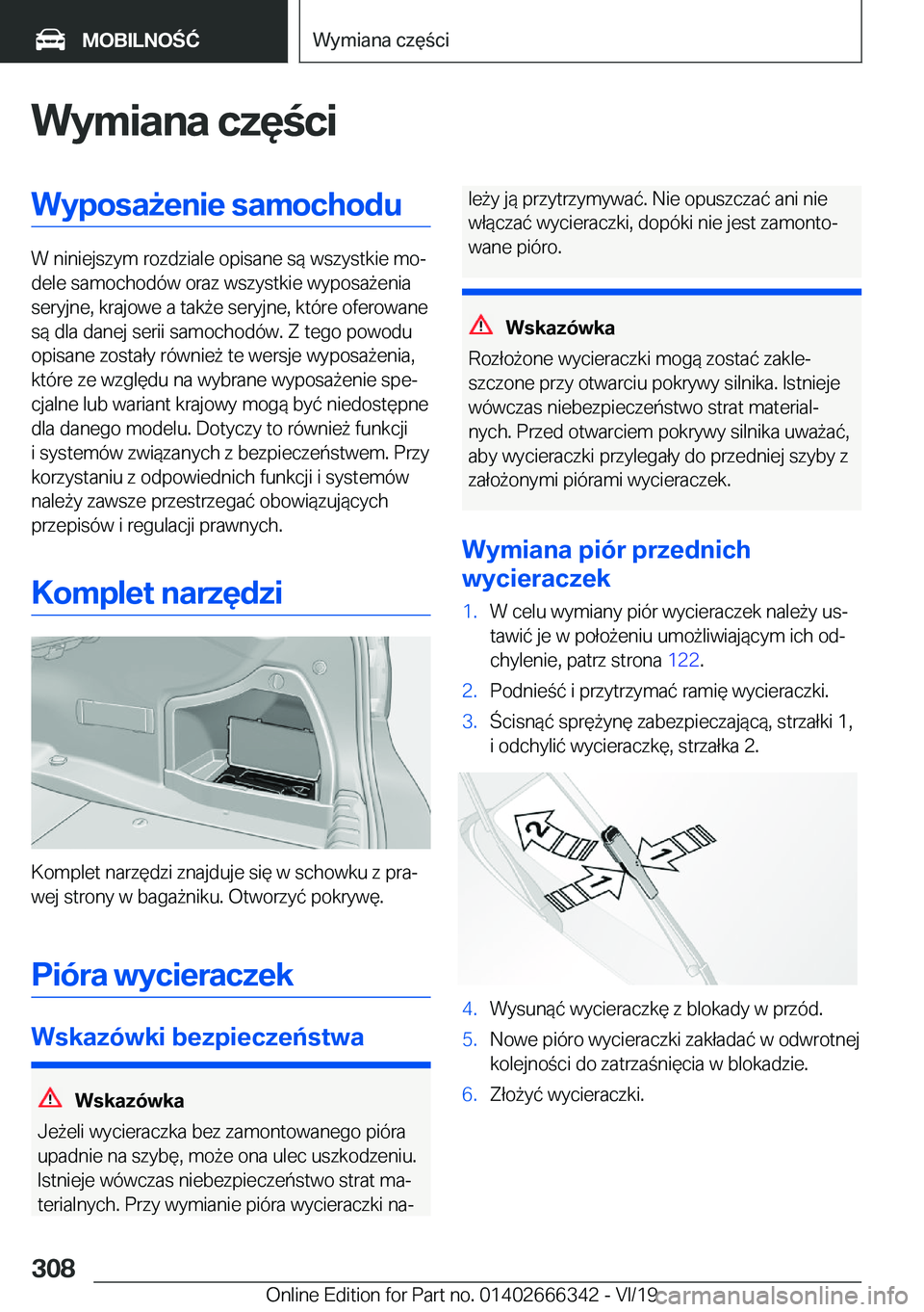 BMW 4 SERIES COUPE 2020  Instrukcja obsługi (in Polish) �W�y�m�i�a�n�a��c�z�