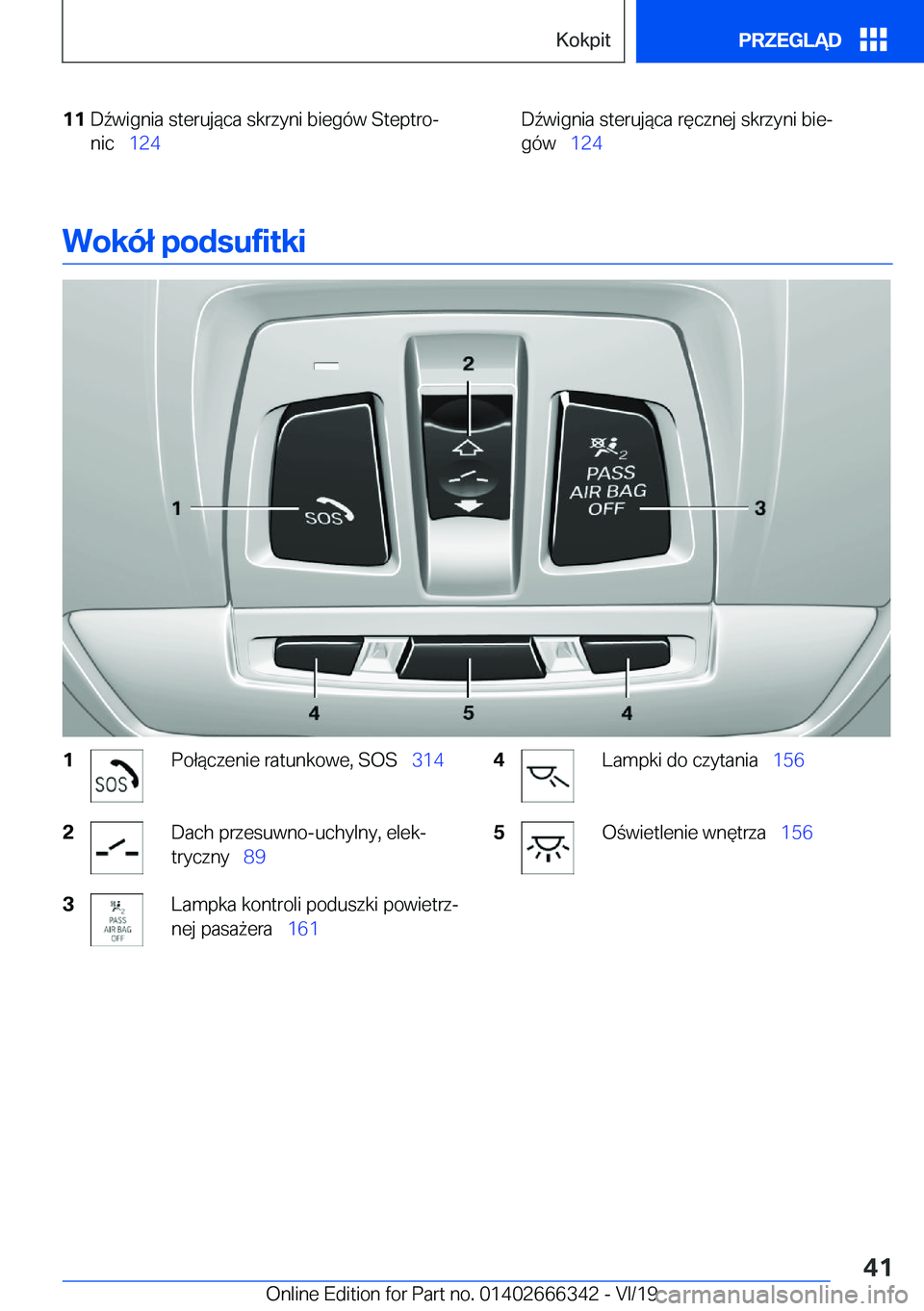 BMW 4 SERIES COUPE 2020  Instrukcja obsługi (in Polish) �1�1�D7�w�i�g�n�i�a��s�t�e�r�u�j�