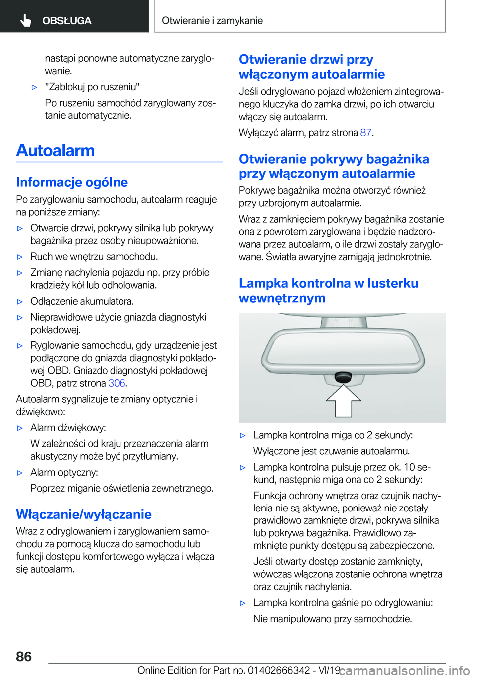 BMW 4 SERIES COUPE 2020  Instrukcja obsługi (in Polish) �n�a�s�t�