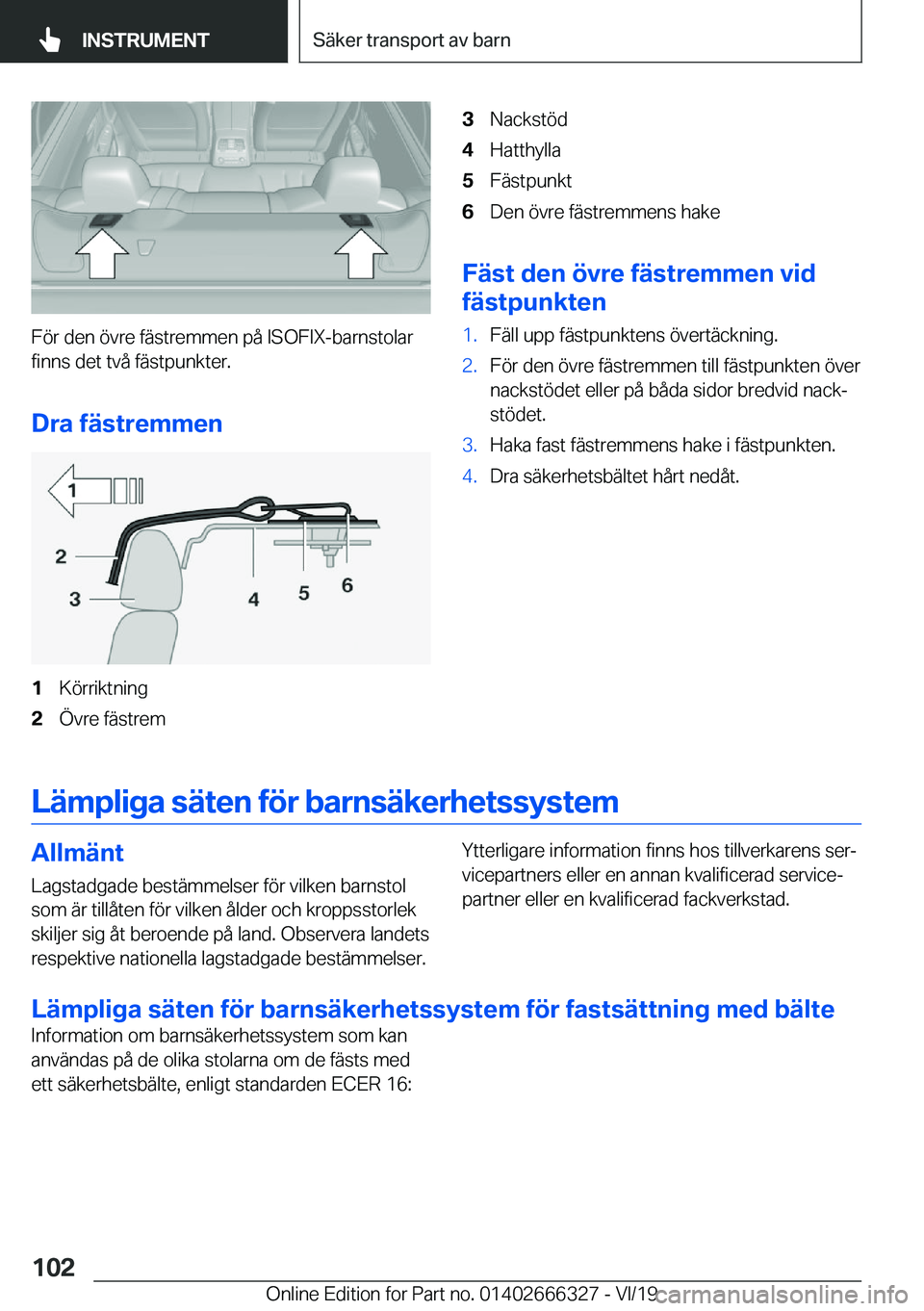 BMW 4 SERIES COUPE 2020  InstruktionsbÖcker (in Swedish) �F�