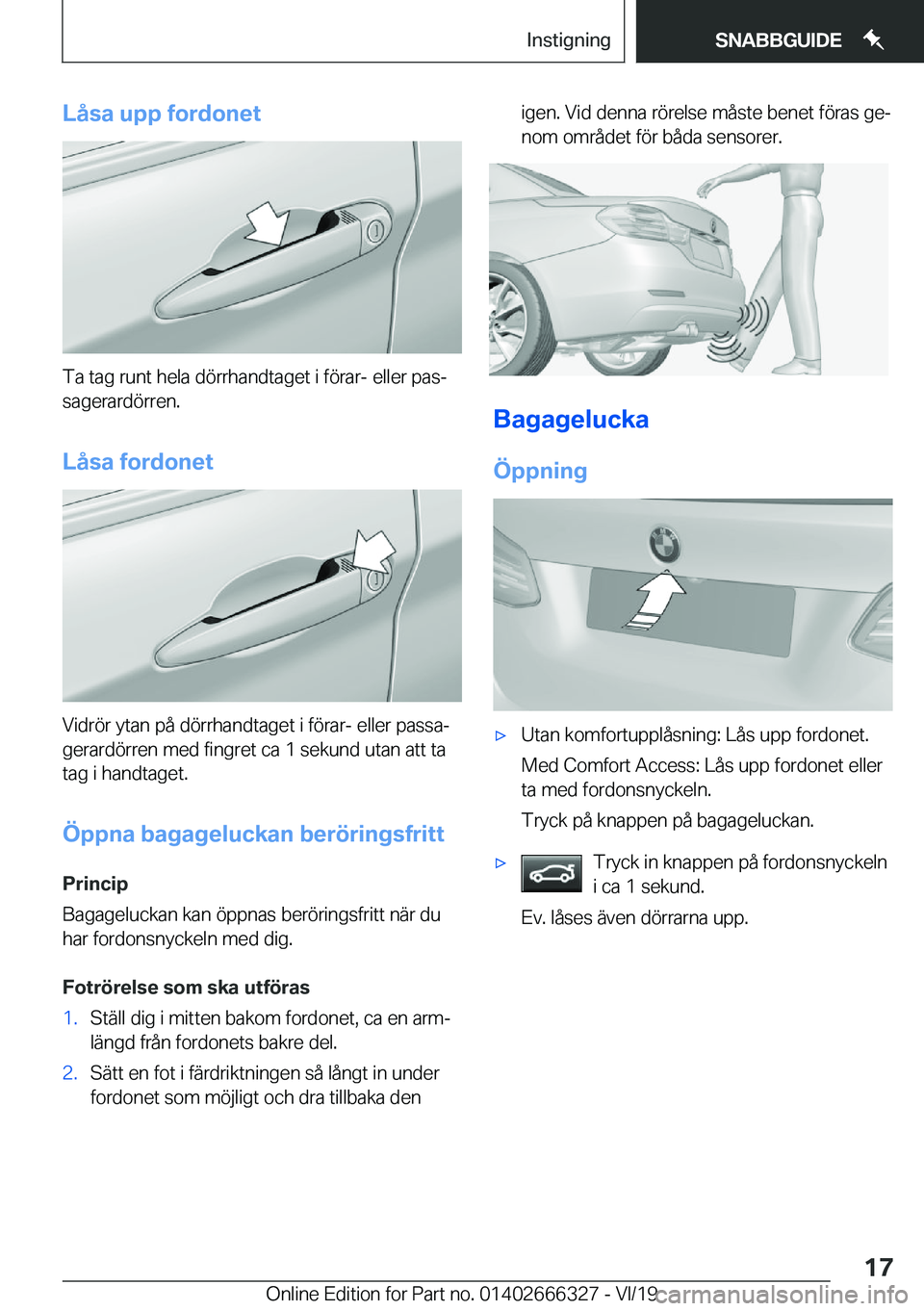 BMW 4 SERIES COUPE 2020  InstruktionsbÖcker (in Swedish) �L�å�s�a��u�p�p��f�o�r�d�o�n�e�t
�T�a��t�a�g��r�u�n�t��h�e�l�a��d�