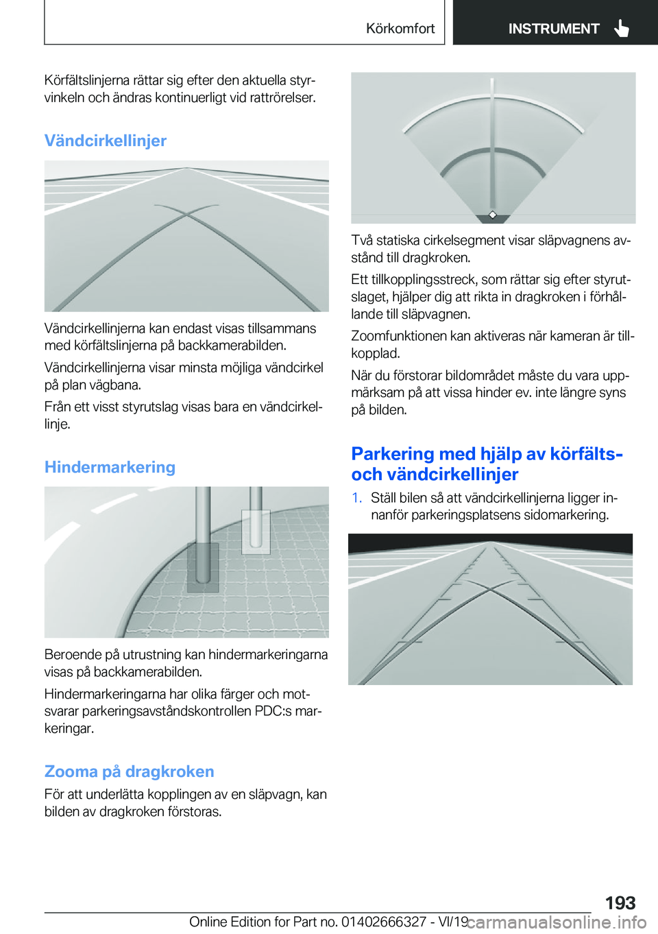 BMW 4 SERIES COUPE 2020  InstruktionsbÖcker (in Swedish) �K�