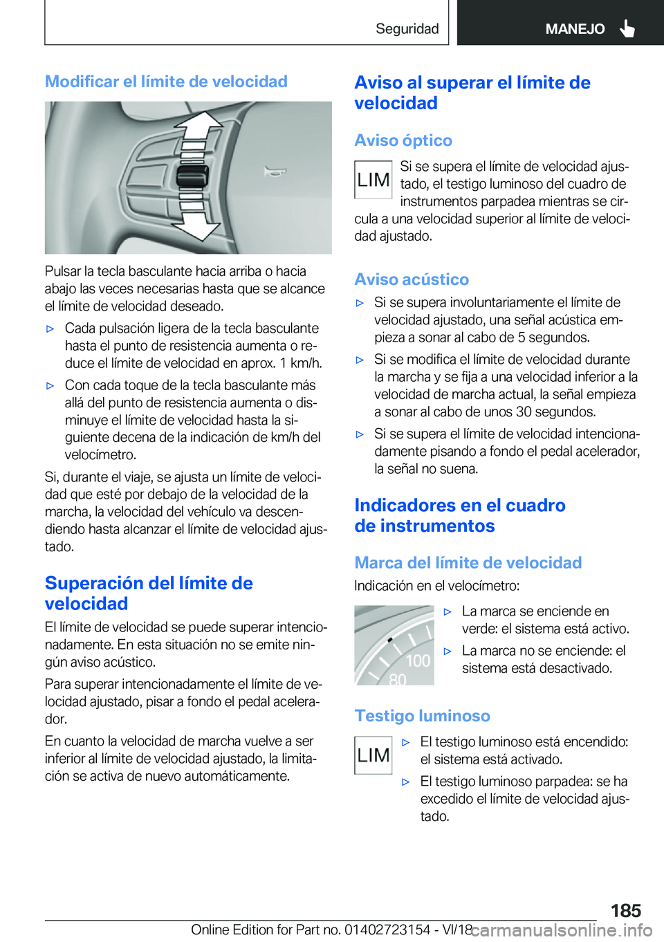 BMW 4 SERIES COUPE 2019  Manuales de Empleo (in Spanish) �M�o�d�i�f�i�c�a�r��e�l��l�