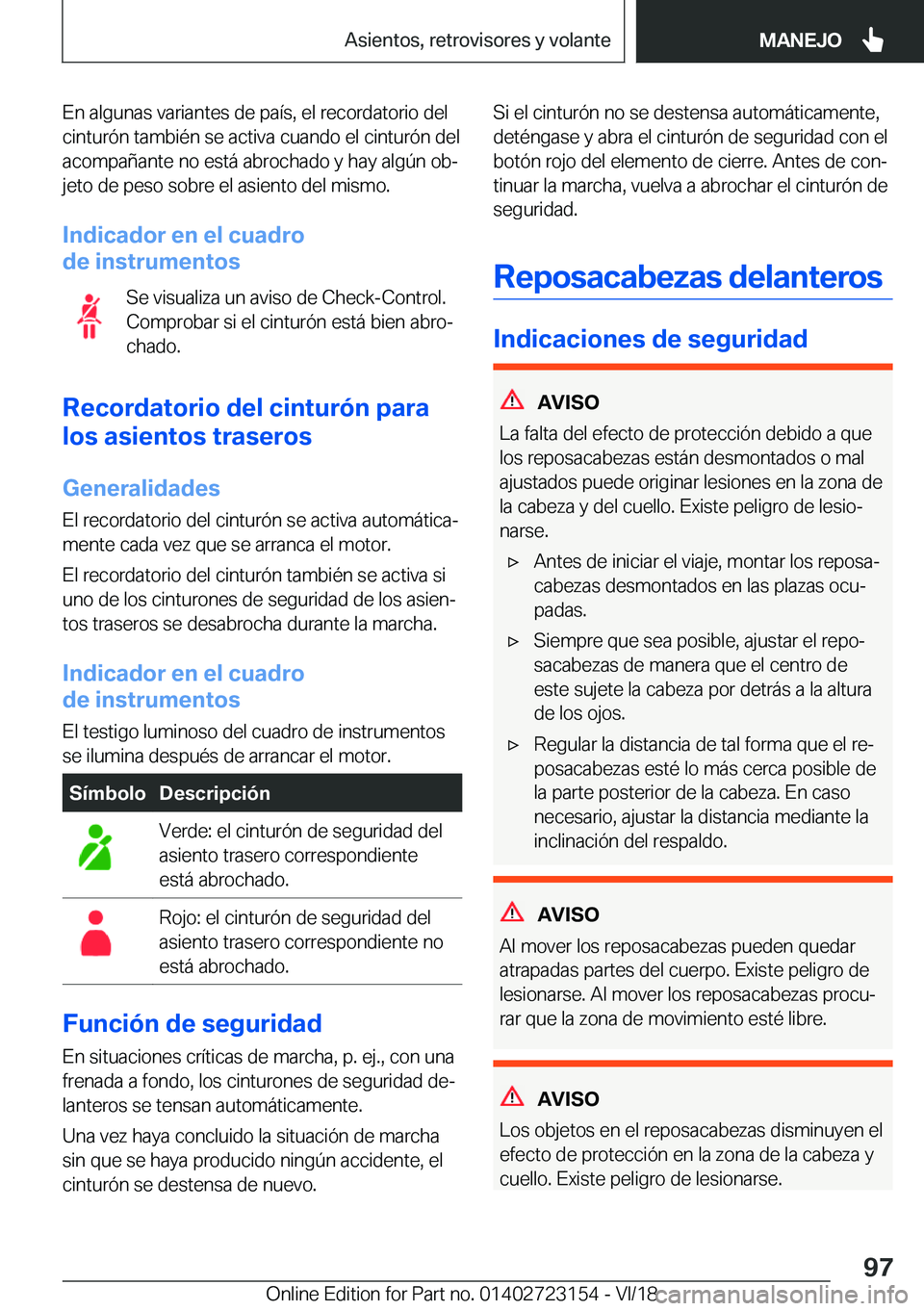 BMW 4 SERIES COUPE 2019  Manuales de Empleo (in Spanish) �E�n��a�l�g�u�n�a�s��v�a�r�i�a�n�t�e�s��d�e��p�a�
