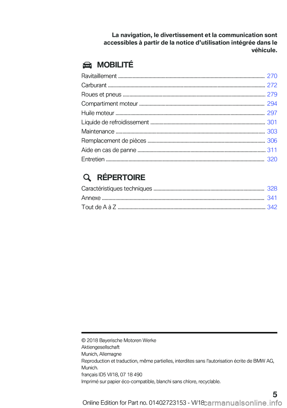 BMW 4 SERIES COUPE 2019  Notices Demploi (in French) �M�O�B�I�L�I�T�É
�R�a�v�i�t�a�i�l�l�e�m�e�n�t��.�.�.�.�.�.�.�.�.�.�.�.�.�.�.�.�.�.�.�.�.�.�.�.�.�.�.�.�.�.�.�.�.�.�.�.�.�.�.�.�.�.�.�.�.�.�.�.�.�.�.�.�.�.�.�.�.�.�.�.�.�.�.�.�.�.�.�.�.�.�.�.�.�.�.�.