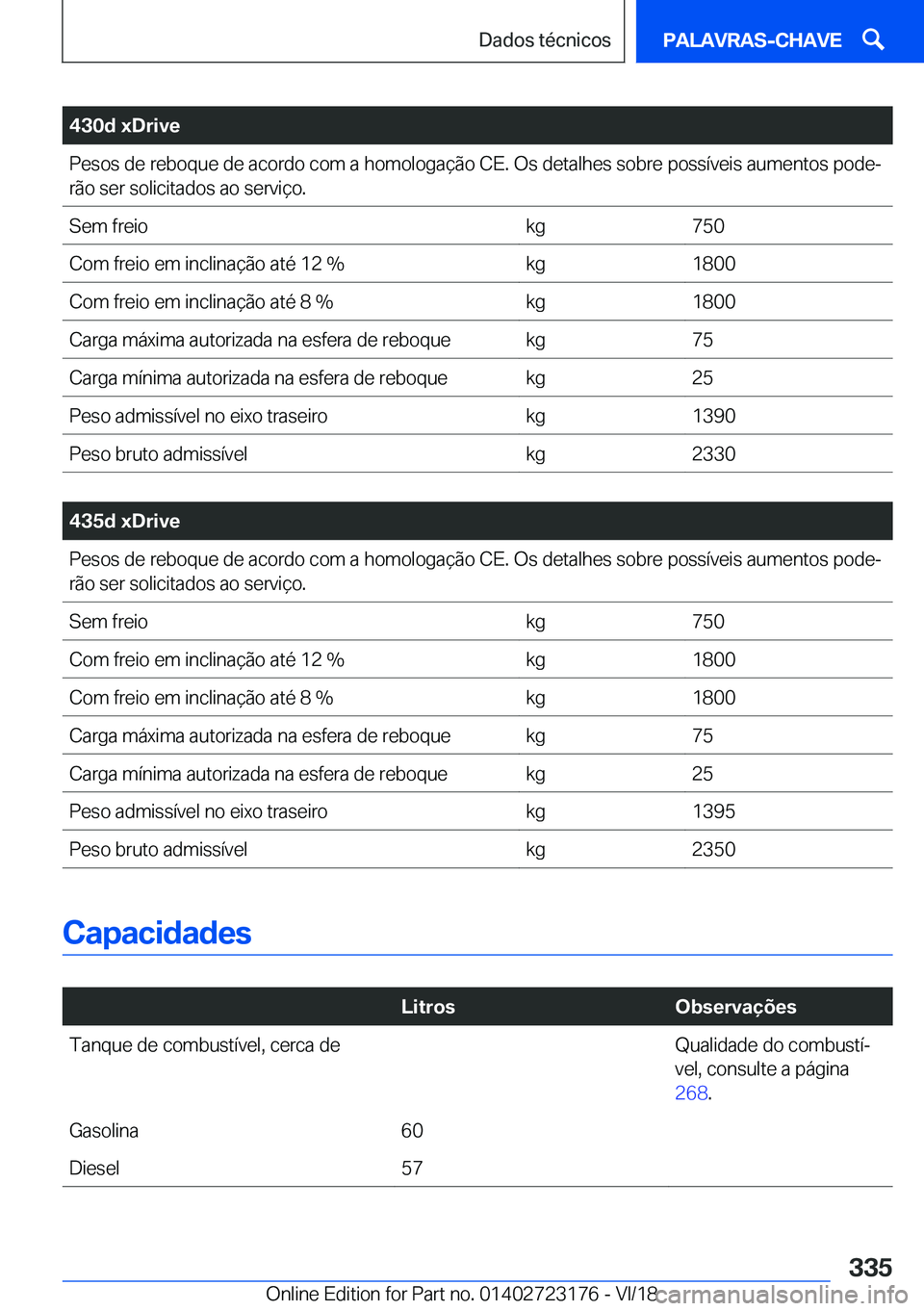 BMW 4 SERIES COUPE 2019  Manual do condutor (in Portuguese) �4�3�0�d��x�D�r�i�v�e�P�e�s�o�s��d�e��r�e�b�o�q�u�e��d�e��a�c�o�r�d�o��c�o�m��a��h�o�m�o�l�o�g�a�