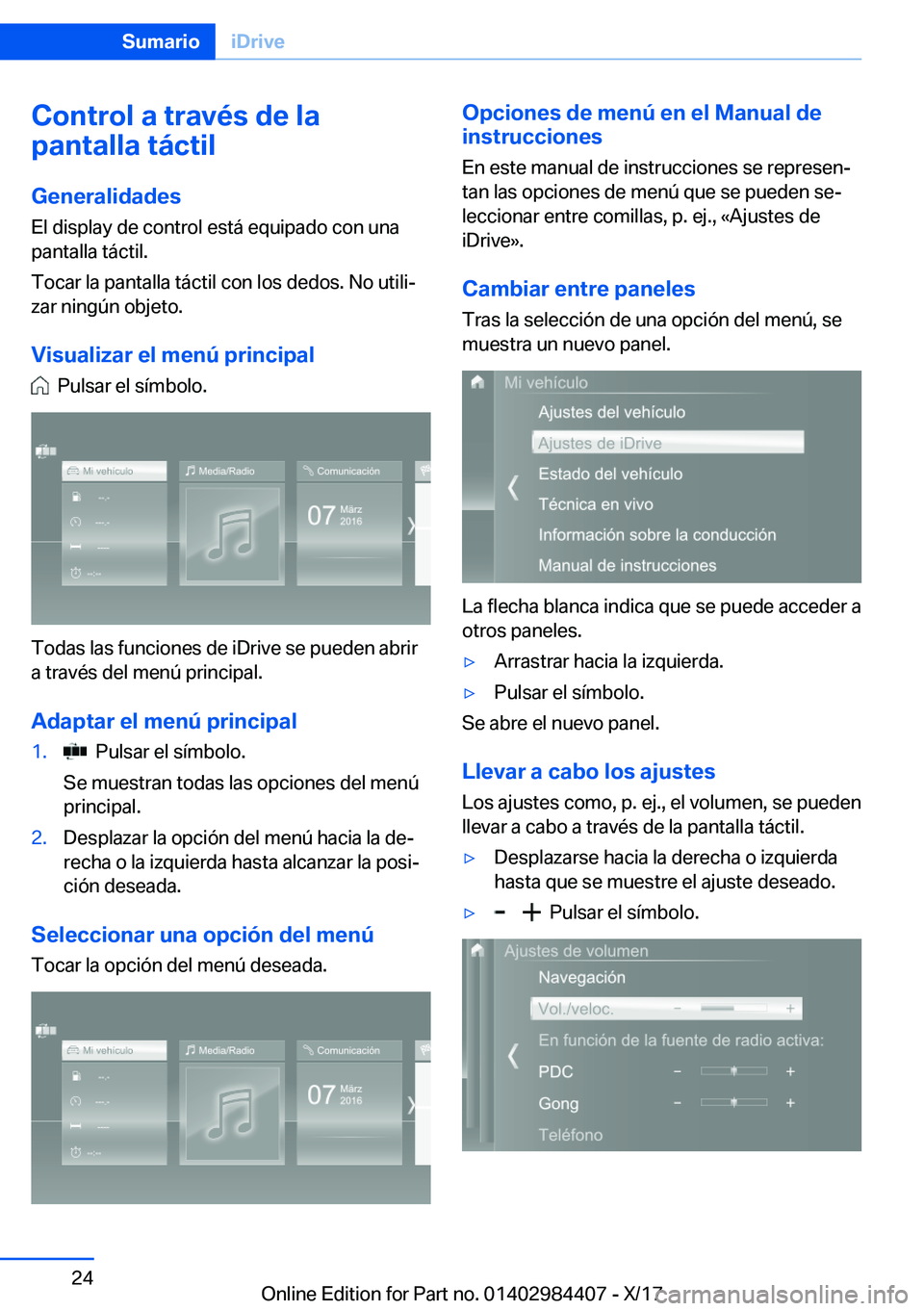 BMW 4 SERIES COUPE 2018  Manuales de Empleo (in Spanish) �C�o�n�t�r�o�l��a��t�r�a�v�