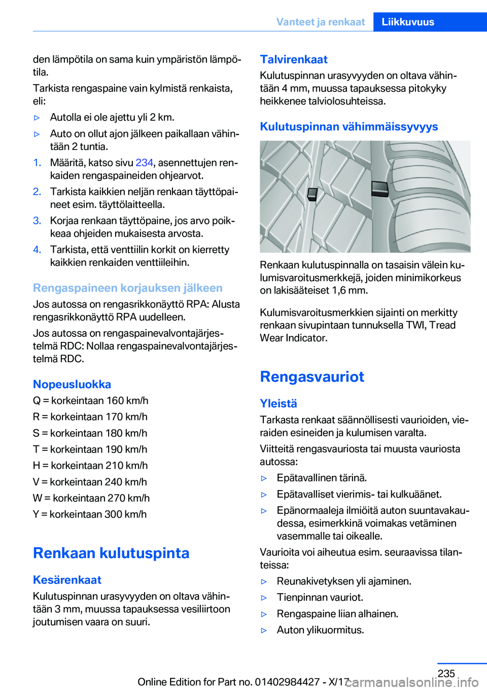 BMW 4 SERIES COUPE 2018  Omistajan Käsikirja (in Finnish) �d�e�n� �l�