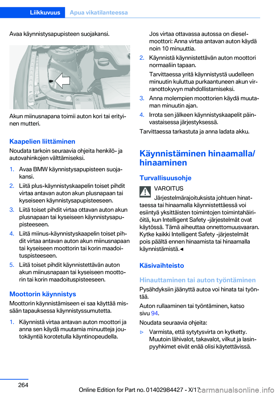 BMW 4 SERIES COUPE 2018  Omistajan Käsikirja (in Finnish) �A�v�a�a� �k�