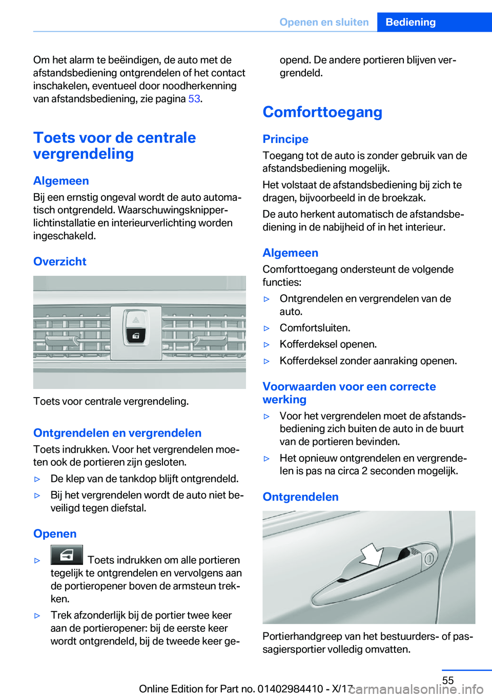 BMW 4 SERIES COUPE 2018  Instructieboekjes (in Dutch) �O�m� �h�e�t� �a�l�a�r�m� �t�e� �b�e�