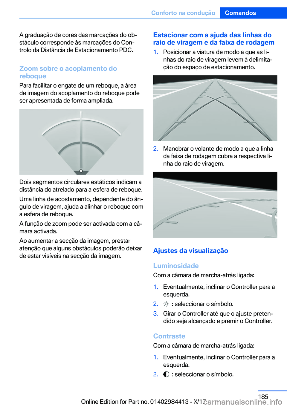BMW 4 SERIES COUPE 2018  Manual do condutor (in Portuguese) �A� �g�r�a�d�u�a�