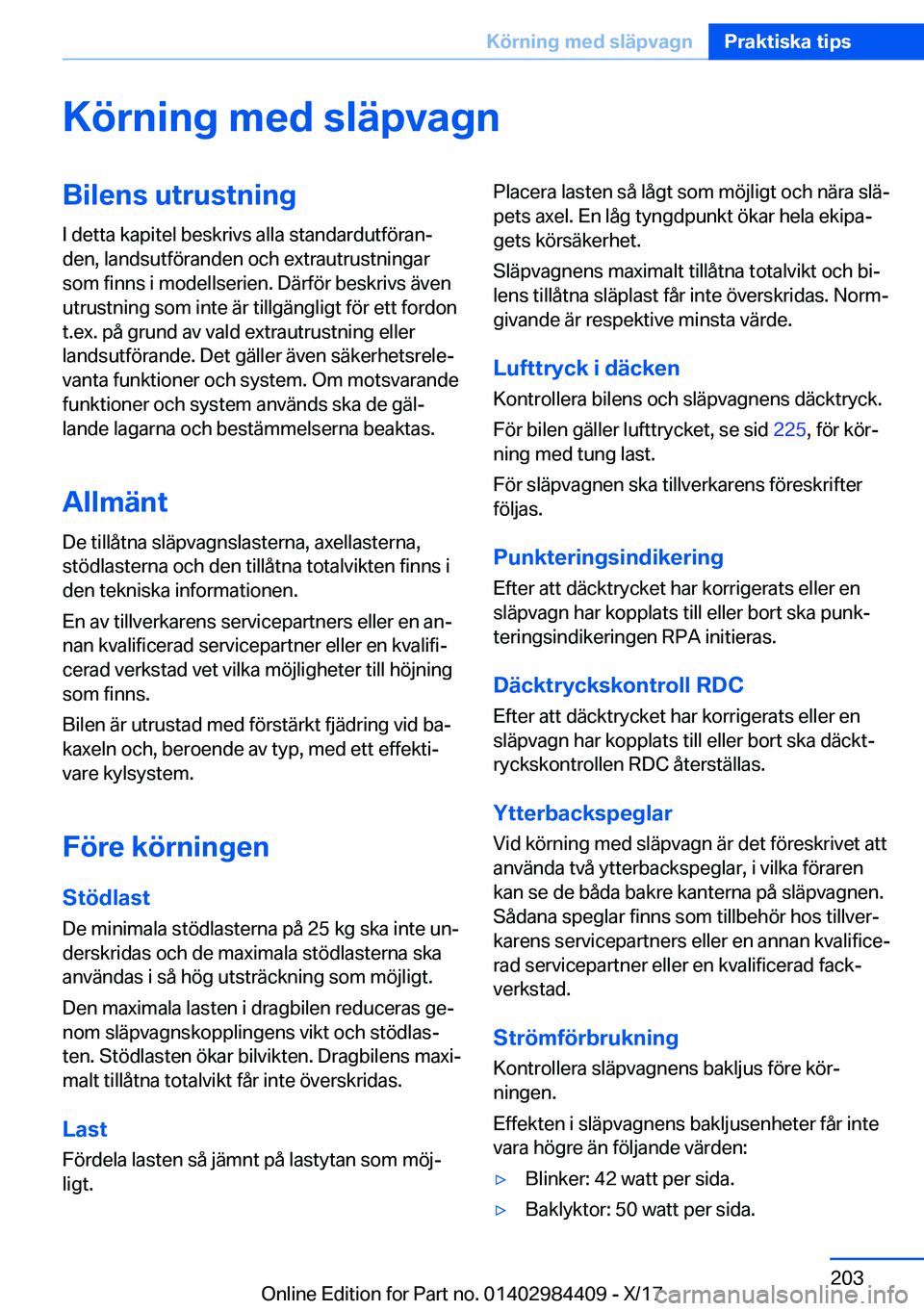 BMW 4 SERIES COUPE 2018  InstruktionsbÖcker (in Swedish) �K�