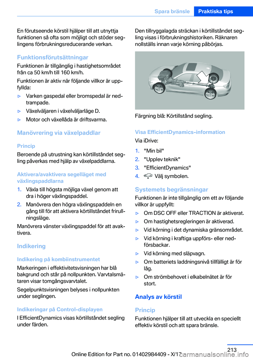 BMW 4 SERIES COUPE 2018  InstruktionsbÖcker (in Swedish) �E�n� �f�