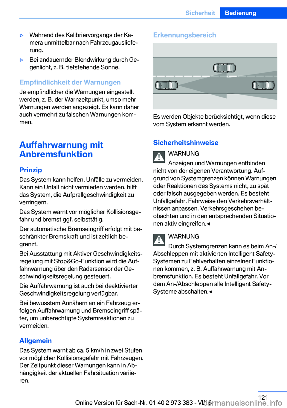 BMW 4 SERIES COUPE 2017  Betriebsanleitungen (in German) y�W�