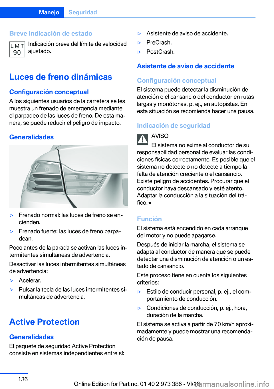 BMW 4 SERIES COUPE 2017  Manuales de Empleo (in Spanish) �B�r�e�v�e��i�n�d�i�c�a�c�i�