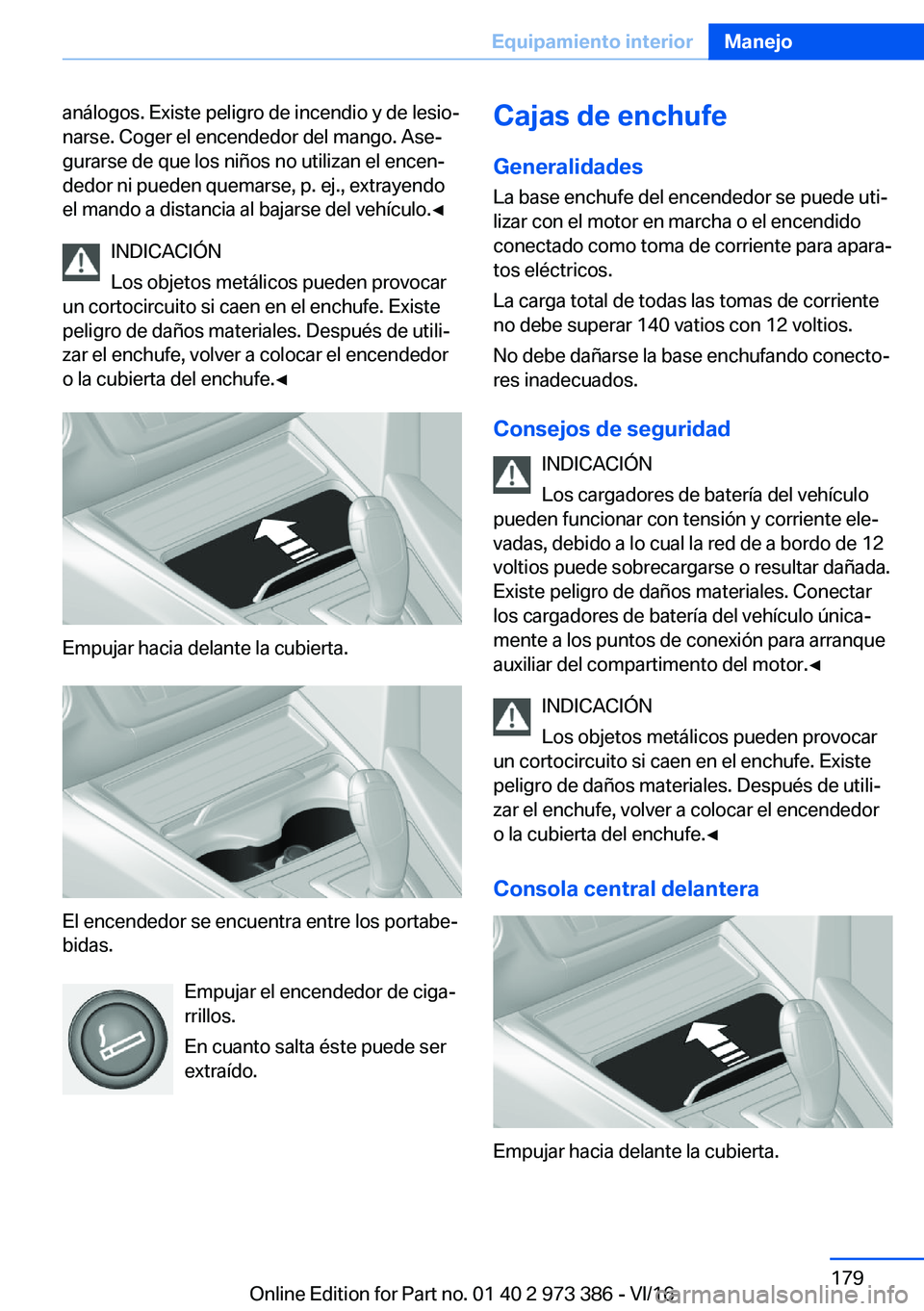 BMW 4 SERIES COUPE 2017  Manuales de Empleo (in Spanish) �a�n�