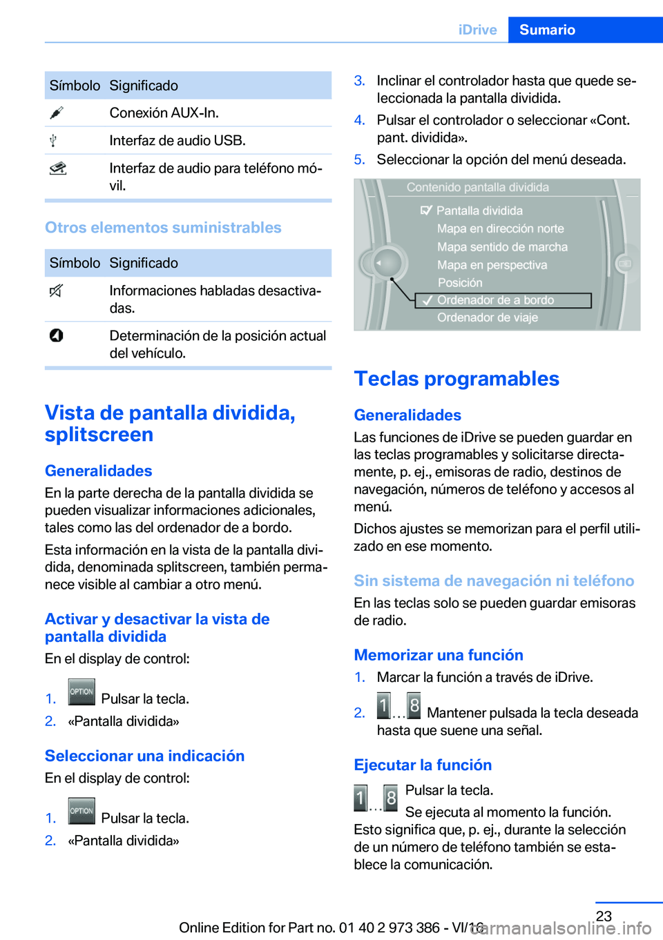 BMW 4 SERIES COUPE 2017  Manuales de Empleo (in Spanish) �S�