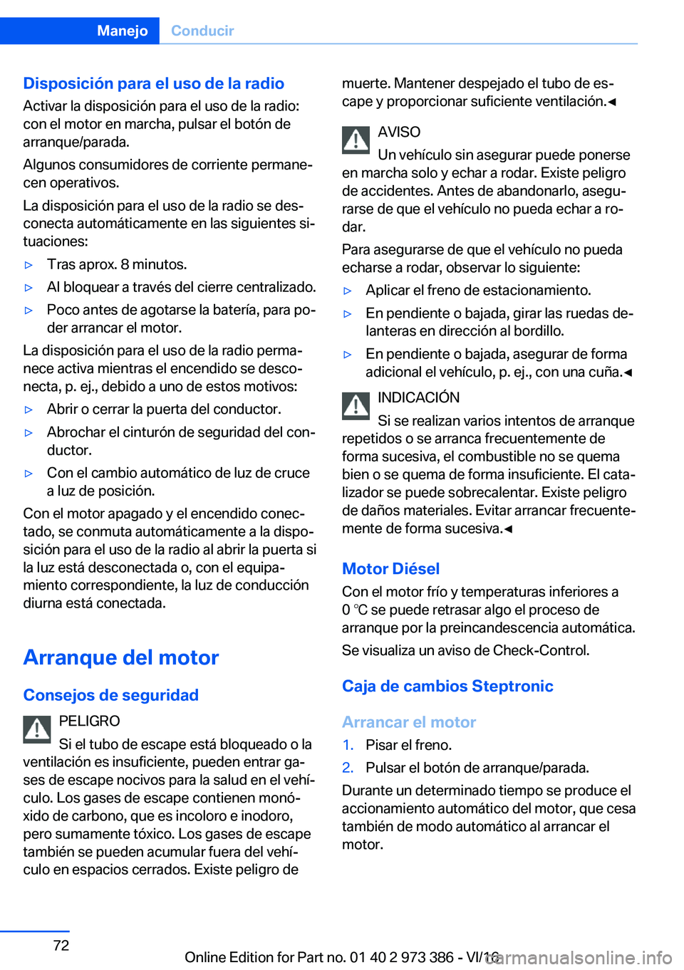 BMW 4 SERIES COUPE 2017  Manuales de Empleo (in Spanish) �D�i�s�p�o�s�i�c�i�