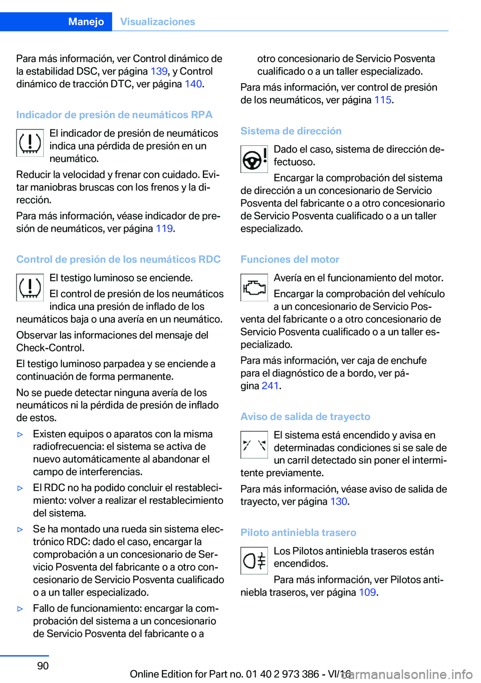 BMW 4 SERIES COUPE 2017  Manuales de Empleo (in Spanish) �P�a�r�a� �m�