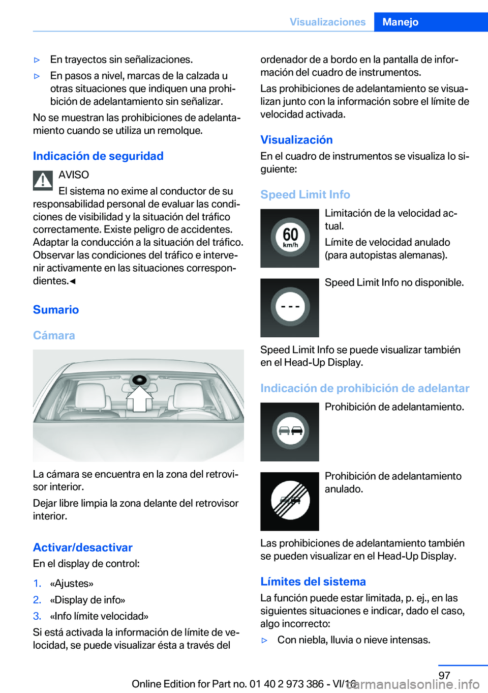 BMW 4 SERIES COUPE 2017  Manuales de Empleo (in Spanish) y�E�n� �t�r�a�y�e�c�t�o�s� �s�i�n� �s�e�