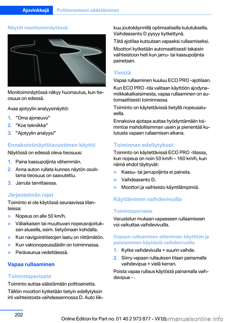 BMW 4 SERIES COUPE 2017  Omistajan Käsikirja (in Finnish) �N�