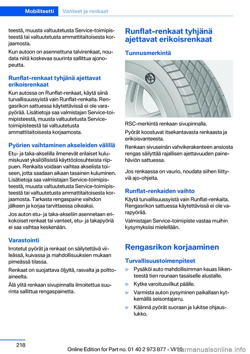 BMW 4 SERIES COUPE 2017  Omistajan Käsikirja (in Finnish) �t�e�e�s�t�