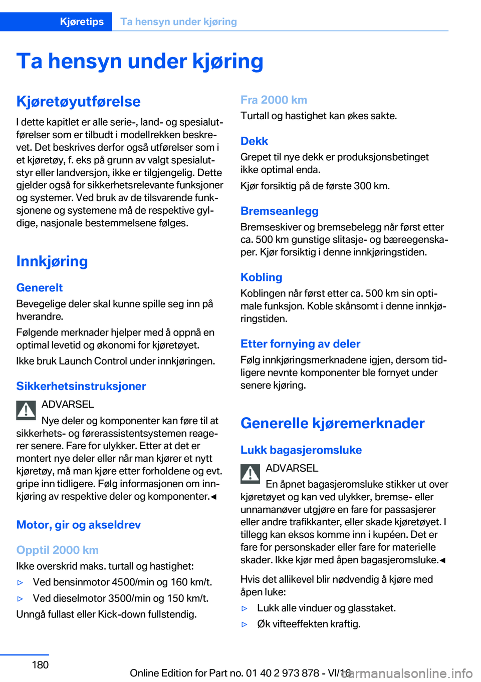 BMW 4 SERIES COUPE 2017  InstruksjonsbØker (in Norwegian) �T�a��h�e�n�s�y�n��u�n�d�e�r��k�j�
