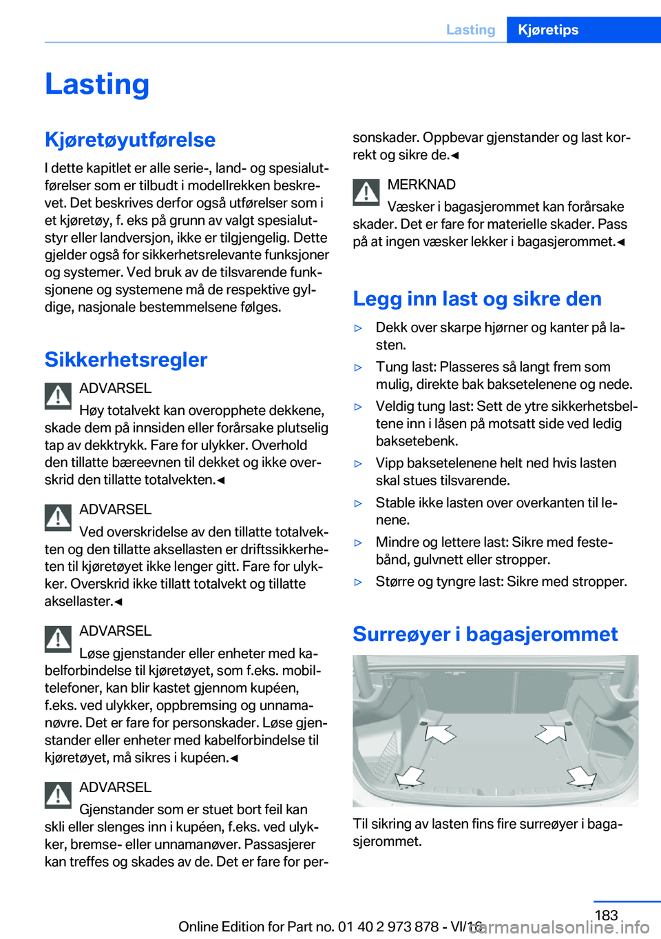 BMW 4 SERIES COUPE 2017  InstruksjonsbØker (in Norwegian) �L�a�s�t�i�n�g�K�j�