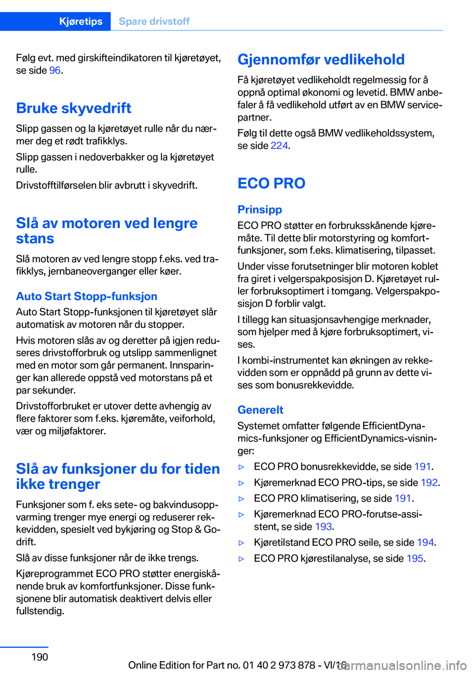 BMW 4 SERIES COUPE 2017  InstruksjonsbØker (in Norwegian) �F�