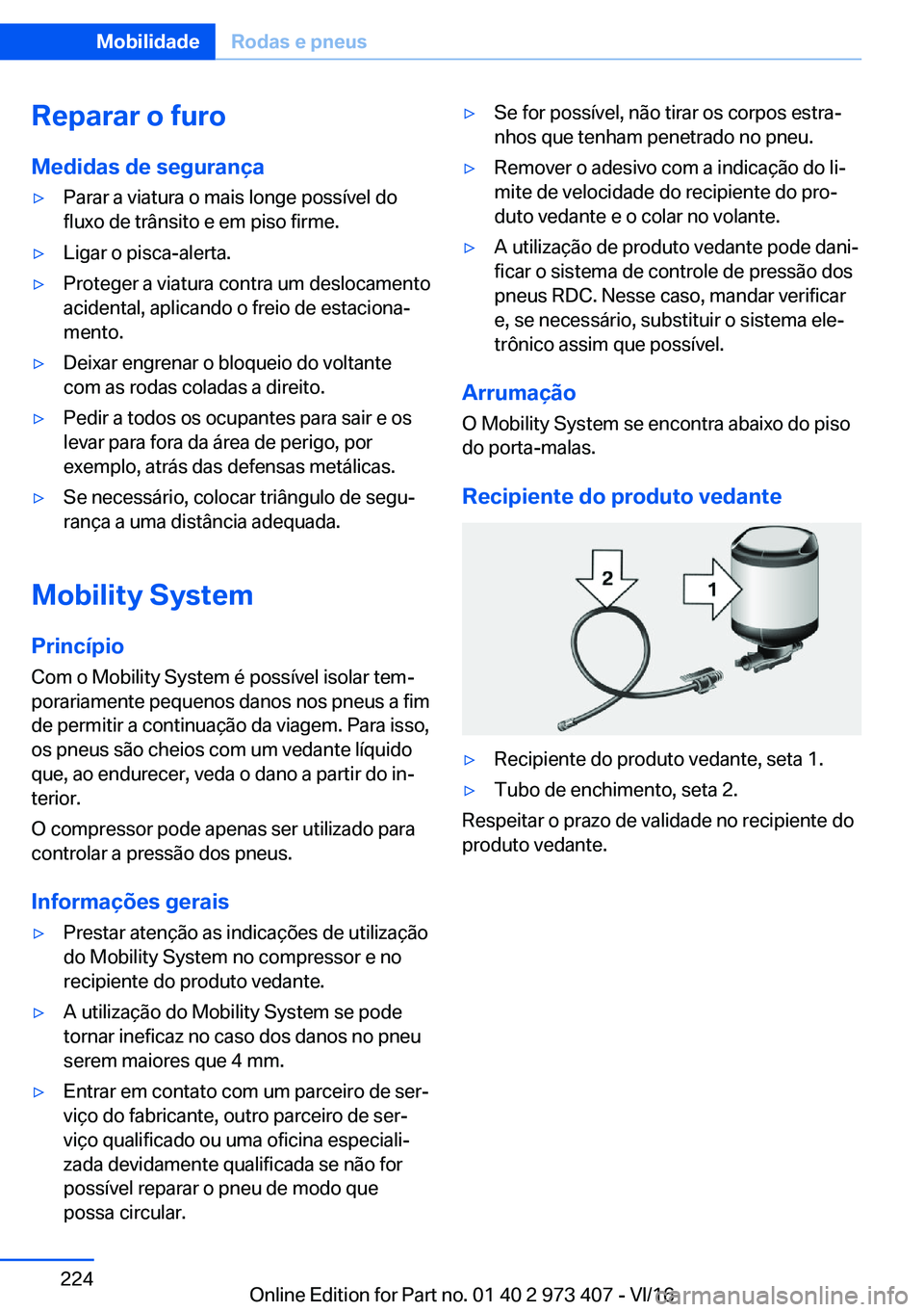 BMW 4 SERIES COUPE 2017  Manual do condutor (in Portuguese) �R�e�p�a�r�a�r��o��f�u�r�o
�M�e�d�i�d�a�s��d�e��s�e�g�u�r�a�n�