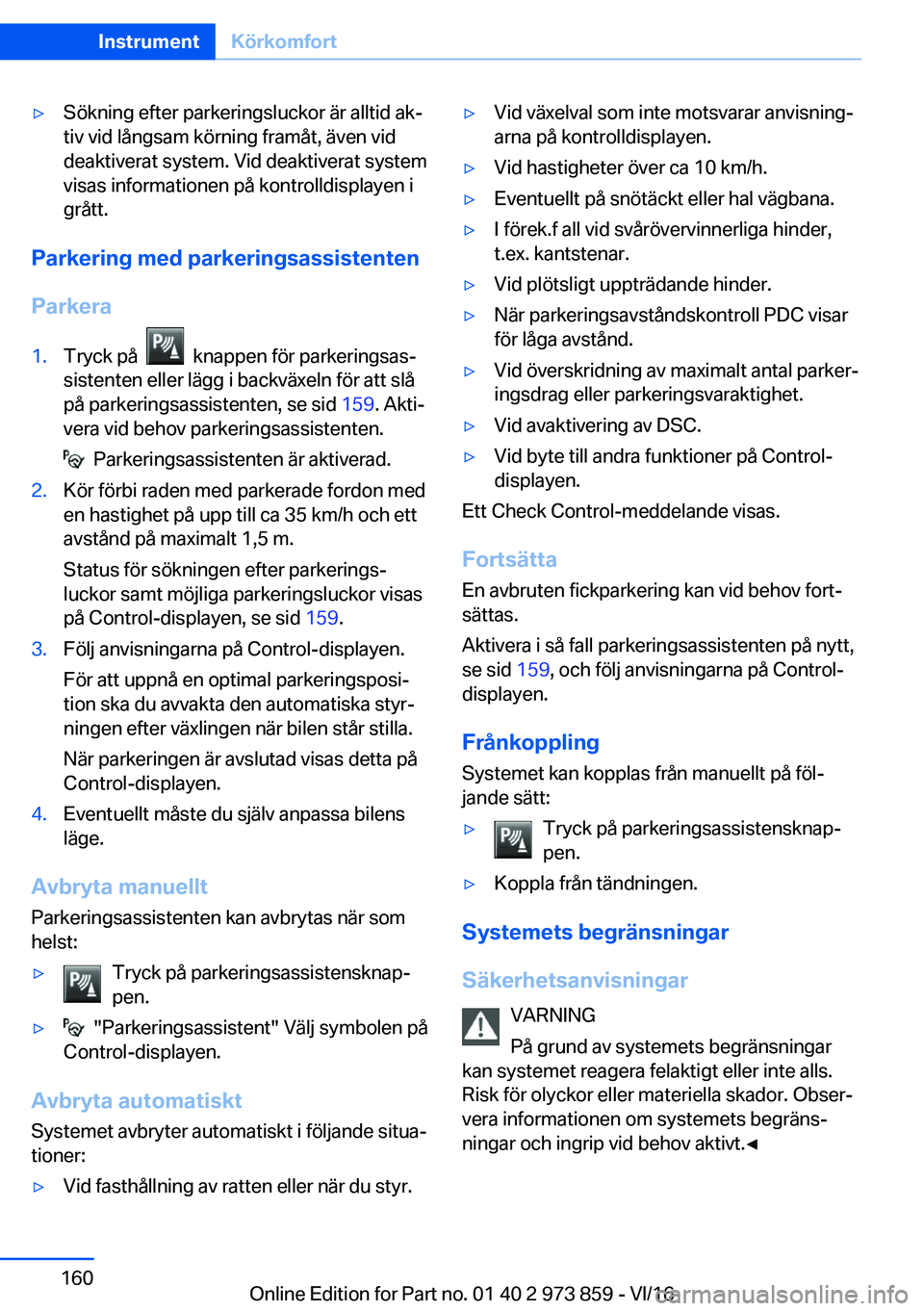 BMW 4 SERIES COUPE 2017  InstruktionsbÖcker (in Swedish) 'y�S�