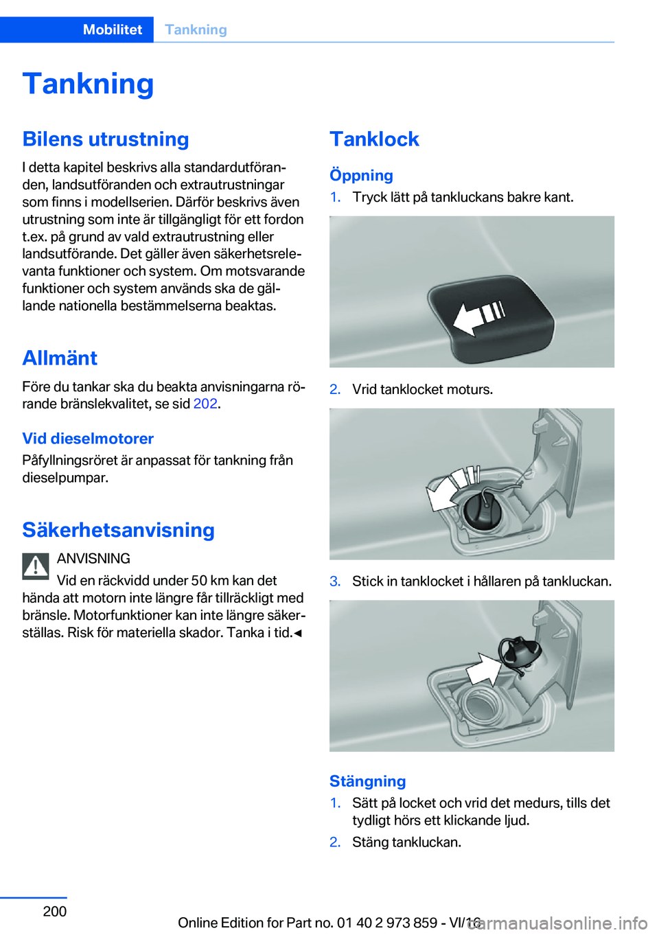 BMW 4 SERIES COUPE 2017  InstruktionsbÖcker (in Swedish) �T�a�n�k�n�i�n�g�B�i�l�e�n�s��u�t�r�u�s�t�n�i�n�g�I� �d�e�t�t�a� �k�a�p�i�t�e�l� �b�e�s�k�r�i�v�s� �a�l�l�a� �s�t�a�n�d�a�r�d�u�t�f�