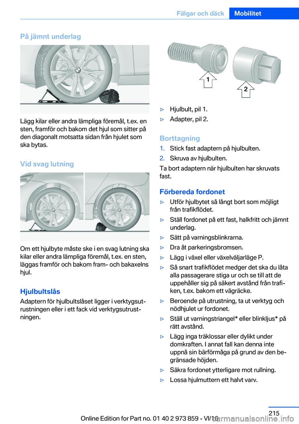BMW 4 SERIES COUPE 2017  InstruktionsbÖcker (in Swedish) �P�å��j�ä�m�n�t��u�n�d�e�r�l�a�g
�L�ä�g�g� �k�i�l�a�r� �e�l�l�e�r� �a�n�d�r�a� �l�ä�m�p�l�i�g�a� �f�