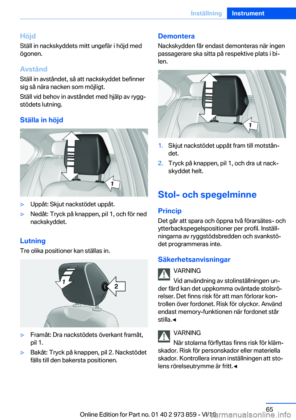 BMW 4 SERIES COUPE 2017  InstruktionsbÖcker (in Swedish) �H�
