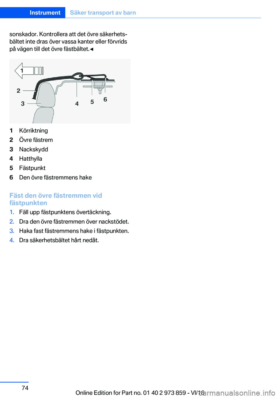 BMW 4 SERIES COUPE 2017  InstruktionsbÖcker (in Swedish) �s�o�n�s�k�a�d�o�r�.� �K�o�n�t�r�o�l�l�e�r�a� �a�t�t� �d�e�t� �