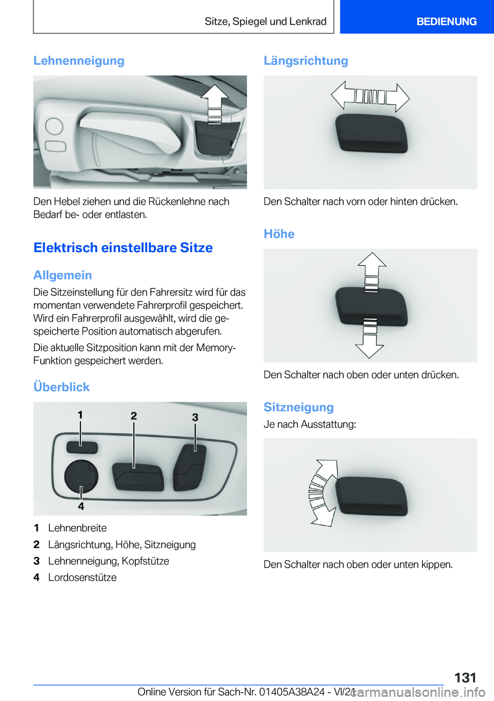 BMW 4 SERIES GRAN COUPE 2022  Betriebsanleitungen (in German) �L�e�h�n�e�n�n�e�i�g�u�n�g
�D�e�n��H�e�b�e�l��z�i�e�h�e�n��u�n�d��d�i�e��R�