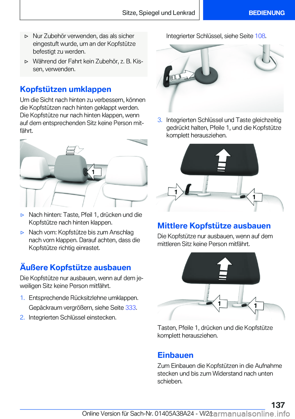 BMW 4 SERIES GRAN COUPE 2022  Betriebsanleitungen (in German) x�N�u�r��Z�u�b�e�h�