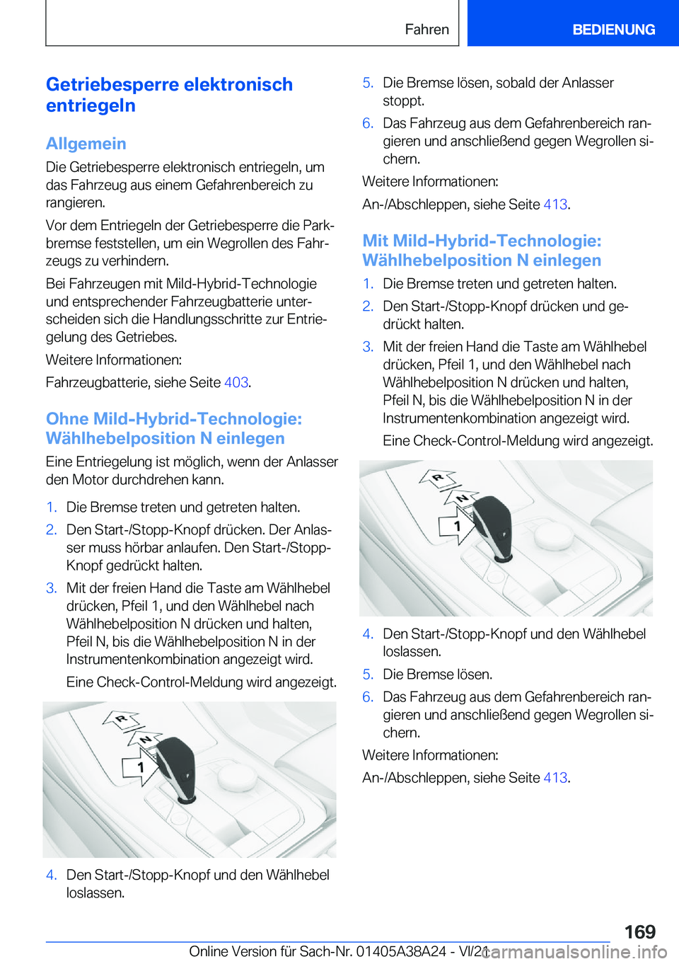 BMW 4 SERIES GRAN COUPE 2022  Betriebsanleitungen (in German) �G�e�t�r�i�e�b�e�s�p�e�r�r�e��e�l�e�k�t�r�o�n�i�s�c�h
�e�n�t�r�i�e�g�e�l�n
�A�l�l�g�e�m�e�i�n�D�i�e��G�e�t�r�i�e�b�e�s�p�e�r�r�e��e�l�e�k�t�r�o�n�i�s�c�h��e�n�t�r�i�e�g�e�l�n�,��u�m
�d�a�s��F�a�