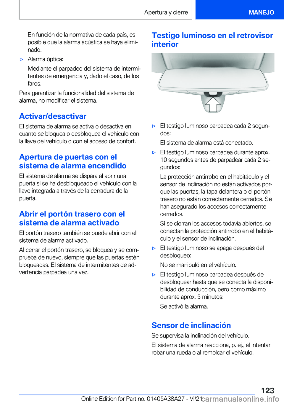 BMW 4 SERIES GRAN COUPE 2022  Manuales de Empleo (in Spanish) �E�n��f�u�n�c�i�