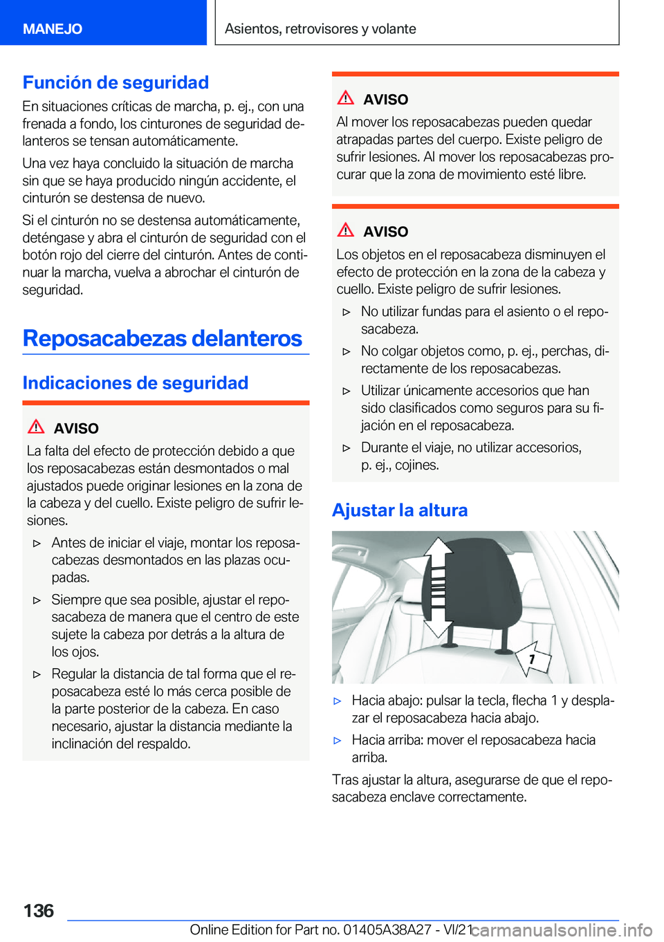 BMW 4 SERIES GRAN COUPE 2022  Manuales de Empleo (in Spanish) �F�u�n�c�i�
