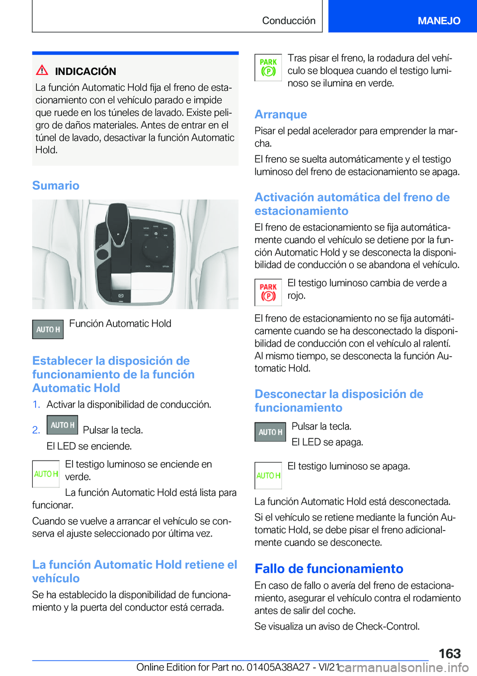 BMW 4 SERIES GRAN COUPE 2022  Manuales de Empleo (in Spanish) �I�N�D�I�C�A�C�I�