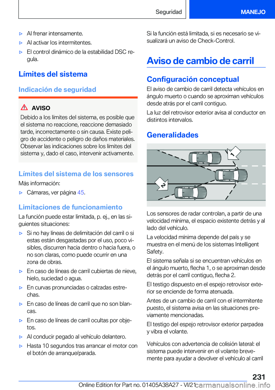 BMW 4 SERIES GRAN COUPE 2022  Manuales de Empleo (in Spanish) x�A�l��f�r�e�n�a�r��i�n�t�e�n�s�a�m�e�n�t�e�.x�A�l��a�c�t�i�v�a�r��l�o�s��i�n�t�e�r�m�i�t�e�n�t�e�s�.x�E�l��c�o�n�t�r�o�l��d�i�n�