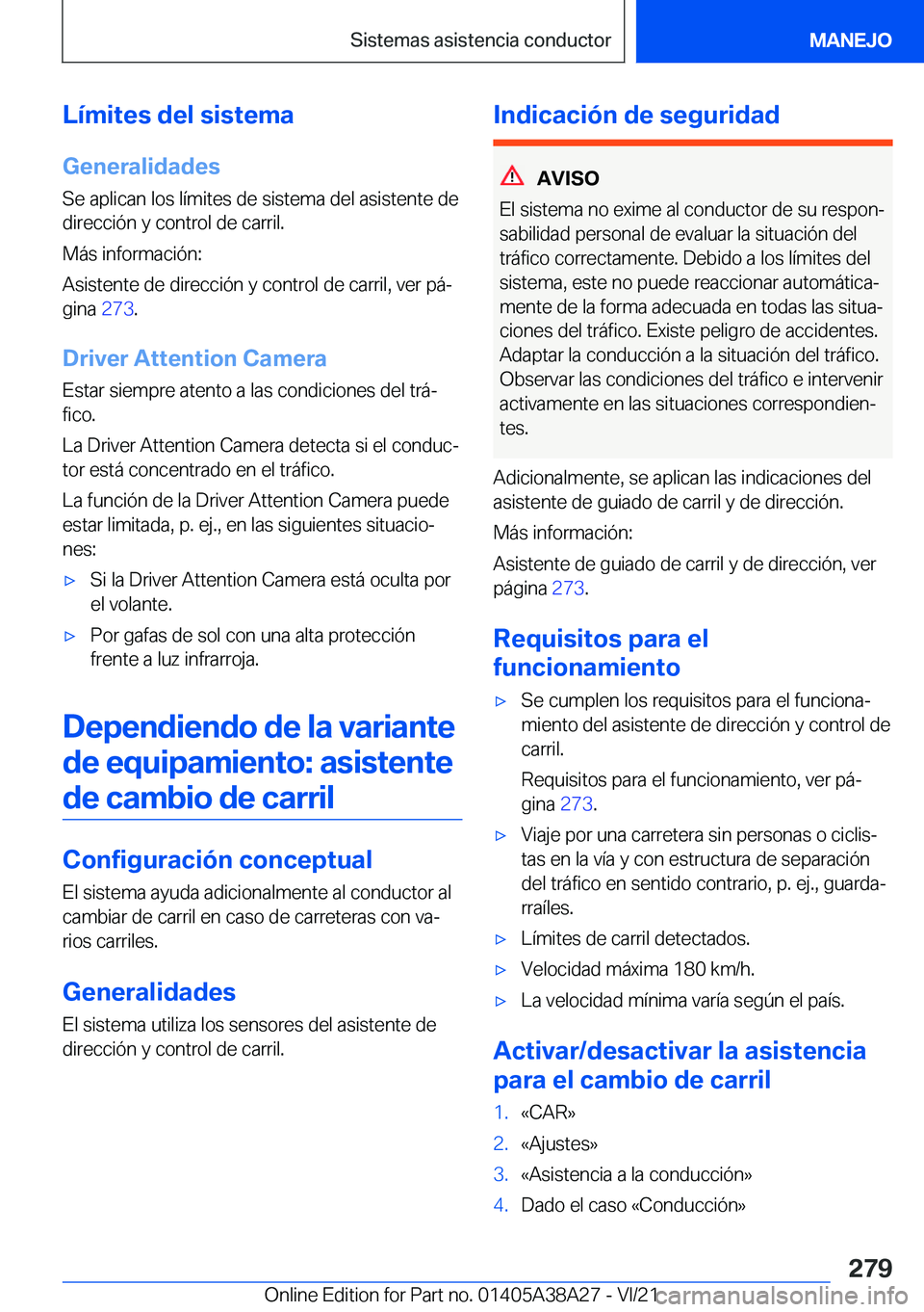 BMW 4 SERIES GRAN COUPE 2022  Manuales de Empleo (in Spanish) �L�
