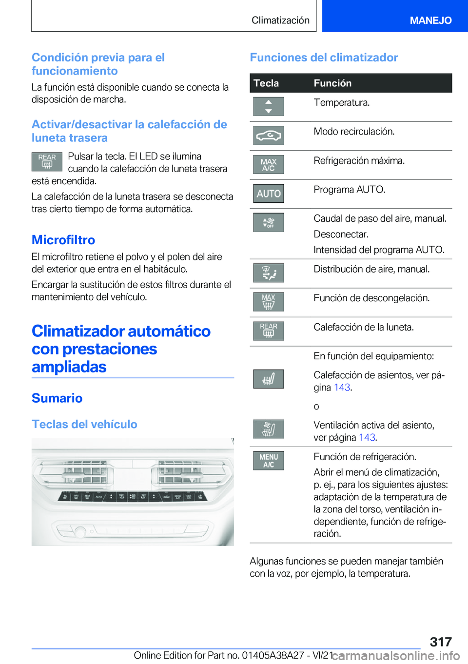 BMW 4 SERIES GRAN COUPE 2022  Manuales de Empleo (in Spanish) �C�o�n�d�i�c�i�