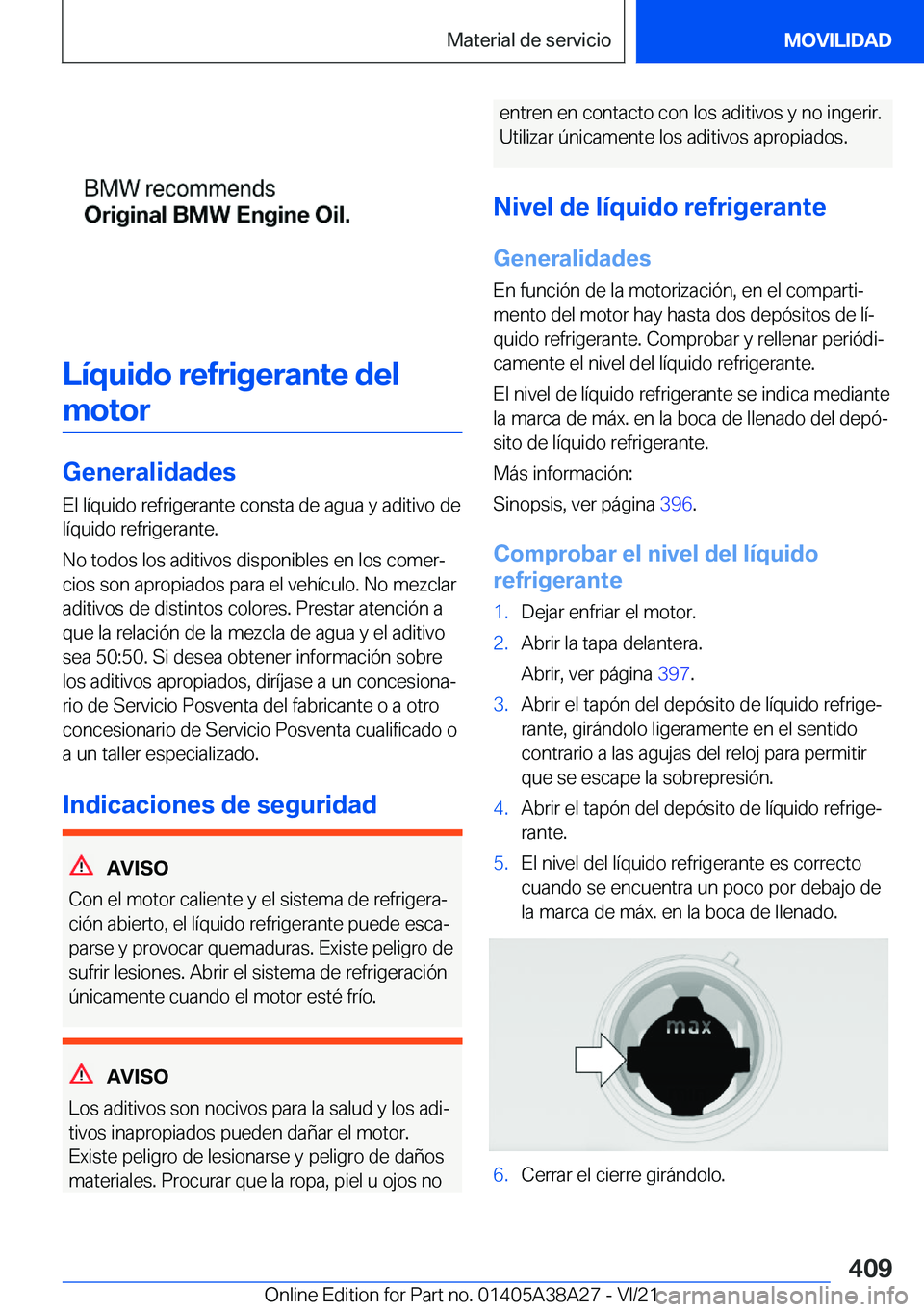 BMW 4 SERIES GRAN COUPE 2022  Manuales de Empleo (in Spanish) �L�