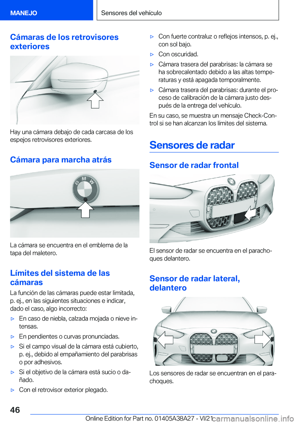 BMW 4 SERIES GRAN COUPE 2022  Manuales de Empleo (in Spanish) �C�