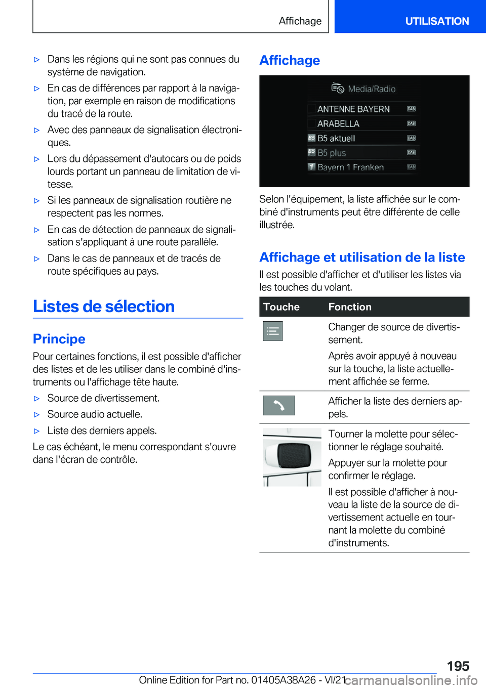 BMW 4 SERIES GRAN COUPE 2022  Notices Demploi (in French) 'x�D�a�n�s��l�e�s��r�é�g�i�o�n�s��q�u�i��n�e��s�o�n�t��p�a�s��c�o�n�n�u�e�s��d�u
�s�y�s�t�è�m�e��d�e��n�a�v�i�g�a�t�i�o�n�.'x�E�n��c�a�s��d�e��d�i�f�f�é�r�e�n�c�e�s��p�a�r��r